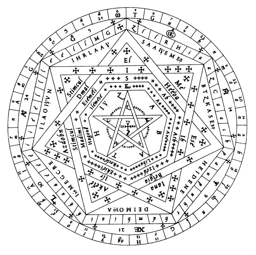 Composition Notebook: Sigillum Dei Aemaeth Gift Magic Seal of God