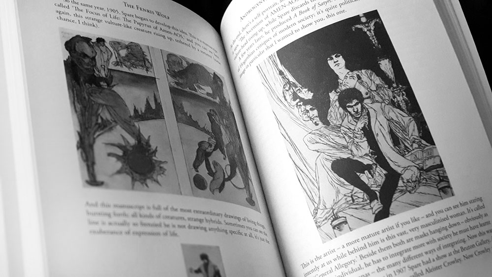 The Fenris Wolf 9 spread with work by Austin Osman Spare