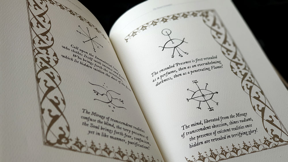 Sigils and texts from the Desert Grimoire