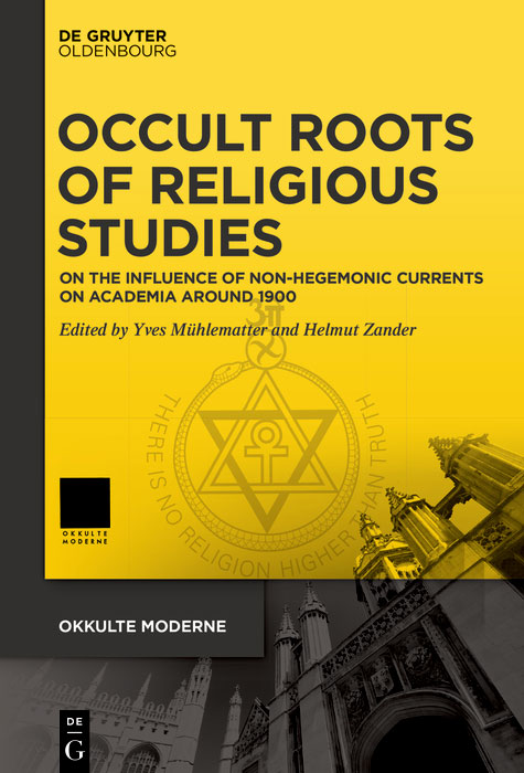 Occult Roots of Religious Studies cover